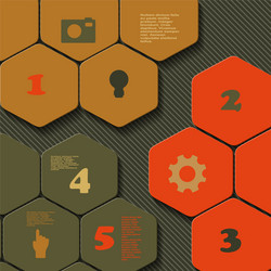 presentation slide template editable at your vector image