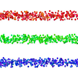 dot pattern page dividing line design set vector