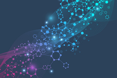 big data visualization background modern vector image