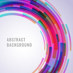 abstract design with dinamic shapes vector image