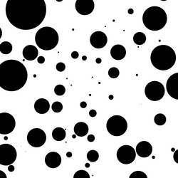 random dots circles dotted pattern texture vector image