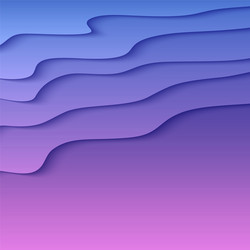 abstract paper layers background vector image
