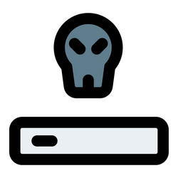 ddos attacks used to slow down website traffic vector image