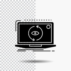 app application new software update glyph icon vector image