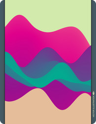colorful abstract background dynamic effect vector image