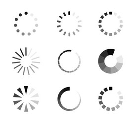 Progress Loading Icon vector image