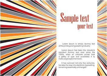 Dynamic Geometric Background vector image