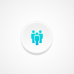 Modern Web Button vector image
