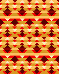 multicolored rhombuses seamless pattern in retro vector image