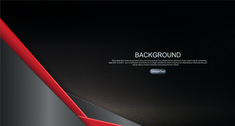 a dark composition with gradient red and gray vector image