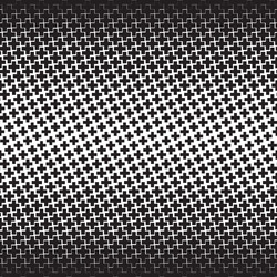 abstract seamless pattern with gradient effect vector image