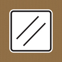 Caution reset symbol sign on white background Vector Image