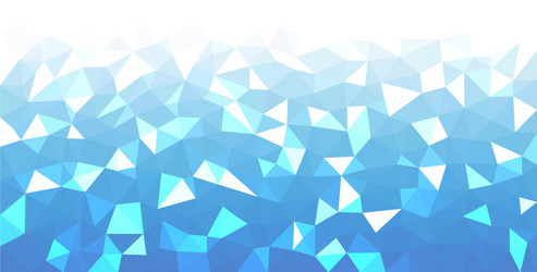 Blue Triangular Gradient Background vector image