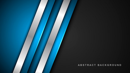 abstract overlapping background paper cut vector image