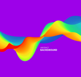 colorful abstract background dynamic effect vector image