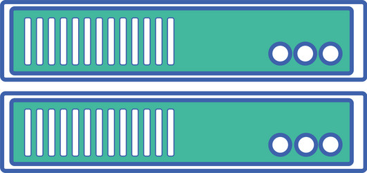 internet router technology and digital wifi vector image