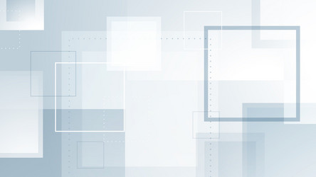 white abstract background with shapes vector image