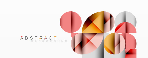 abstract geometric artwork with overlapping vector image