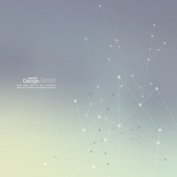 virtual abstract background with particle vector image