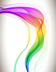 abstract colorful background with wave vector image