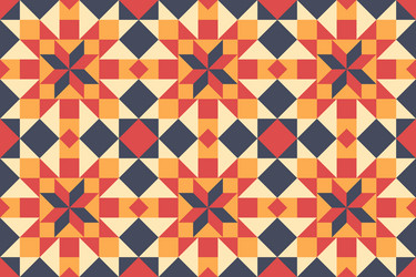 patchwork seamless pattern vector image