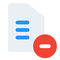 files not in use deleted for storage vector image