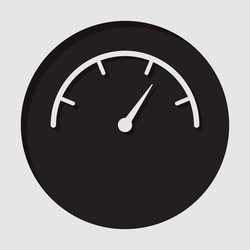 Speedometer Dial Icon vector image