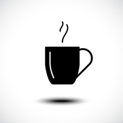 tea cup icon vector