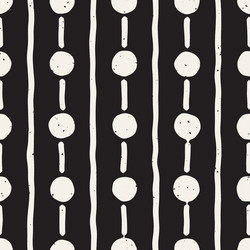 seamless pattern with hand drawn lines abstract vector image