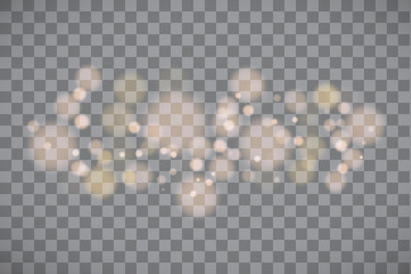 light abstract glowing bokeh lights vector image
