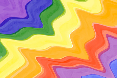 abstract pride colors watercolor background eps10 vector