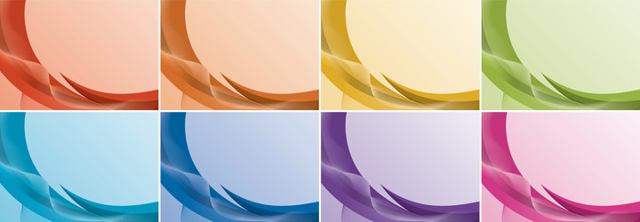background template with abstract patterns vector image
