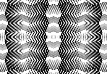 repeatable and tileable grid mesh zig-zag vector image