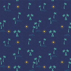 Tropical beach summer seamless pattern background Vector Image