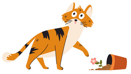 Cat in Trouble Vector Images (over 300)