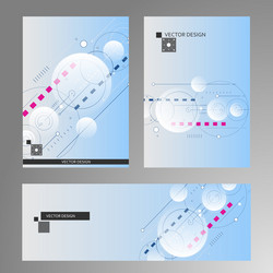 concept dynamic elements minimal geometric vector image