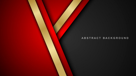 abstract layer with overlapping gold lines vector image