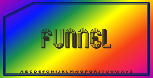 text effects with editable colors and abstract vector image