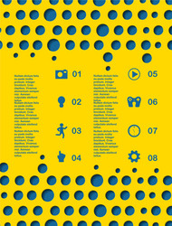 presentation slide template editable at your vector image