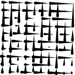 grid mesh abstract geometric pattern segmented vector image
