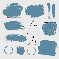 imitation smear paint vector