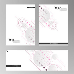 concept dynamic elements minimal geometric vector image