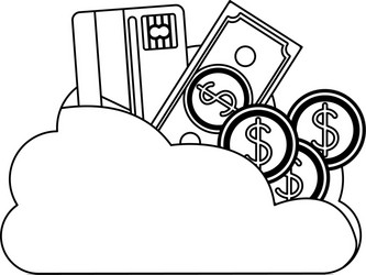 database hosting icon stock vector image