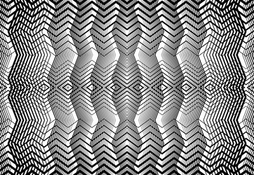 repeatable and tileable grid mesh zig-zag vector image