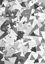 Triangular Polka Dot Pattern vector image