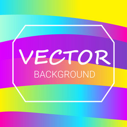 abstract colored background with waves pattern vector image