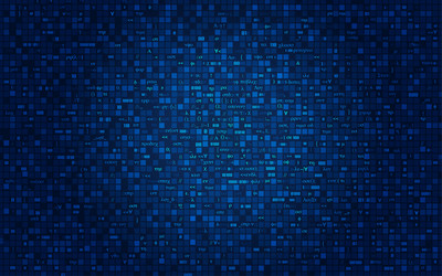 Abstract Digital Code Background vector image