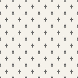seamless pattern with arrows motif minimalist vector image