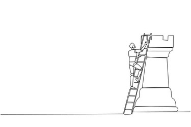 single continuous line drawing smart robotic vector image