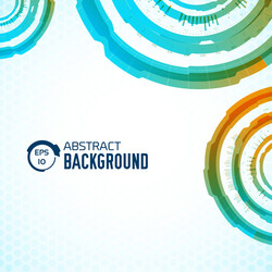 tech abstract background concept for you design vector image